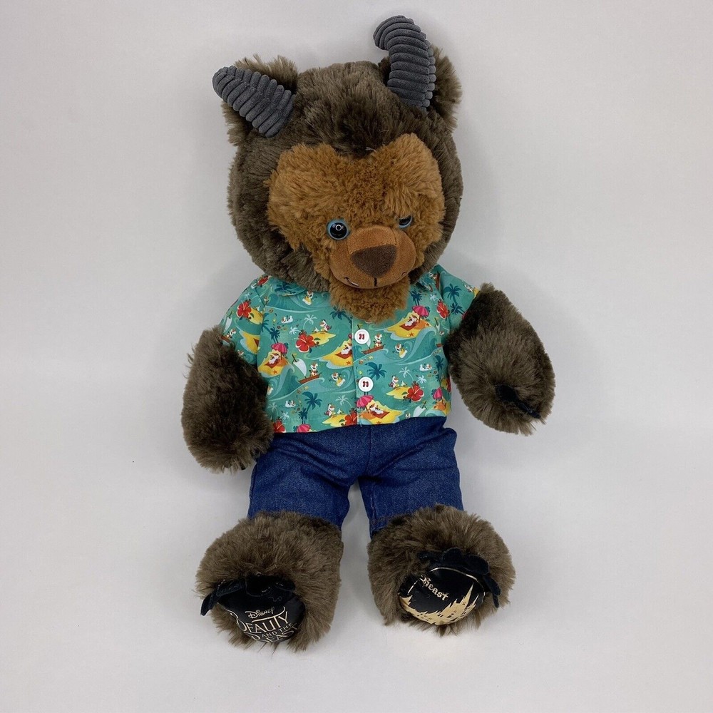 Beauty and the Beast Build A Bear Plush Olaf Shirt Jeans BAB Stuffed Animal 19"